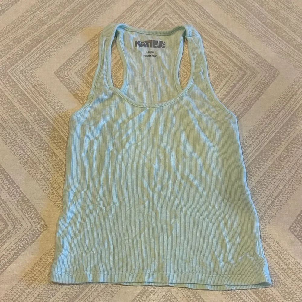 Katie J NYC Girls Light Blue Tank Top - Size L